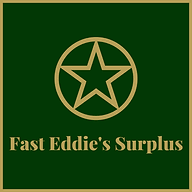 Fast Eddie's Surplus logo