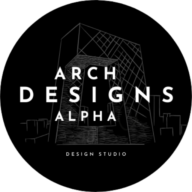 Arch Designs Alpha logo