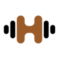 Hustle Hut Fitness logo