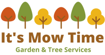 It's Mow Time logo
