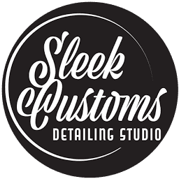 Car Detailing Sleek Customs 🚗🫧 logo