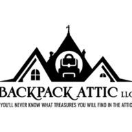 Backpack attic logo