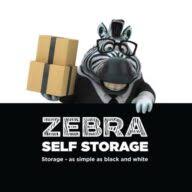 Zebra Self Storage logo