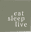 Eat Sleep Live logo