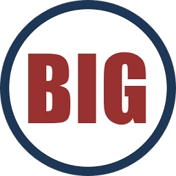 Georges The Big Mans Shop logo