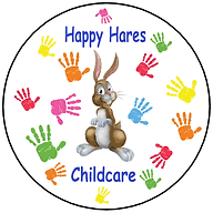 Happy Hares Childcare logo