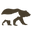 The Bear&Wolf Co logo