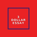3 Dollar Essay logo