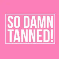 So Damn Tanned! logo