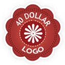 40 Dollar Logo logo
