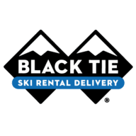 Black Tie Ski Rentals logo