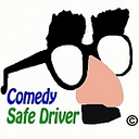 Comedy Safe Driver logo