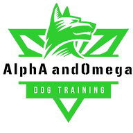 Alphaandomegadogtraining logo