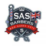 SAS Barbers logo