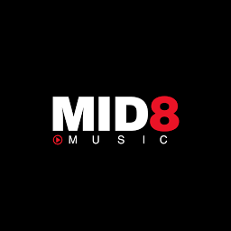 Mid8music logo
