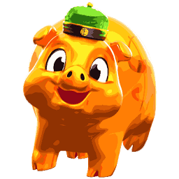 Golden Pig Aussie Pokie Casino Slot logo