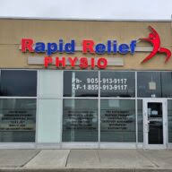 Rapid Relief Physio logo