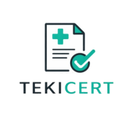 Tekicert (a product of Tekihealth Solutions Ltd) logo