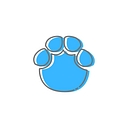 MrFluffyFriend™ logo