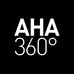 AHA360° logo
