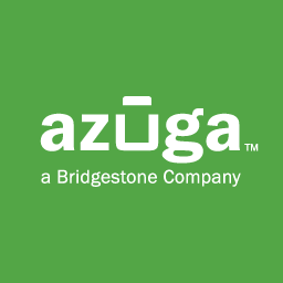 Azuga, a Bridgestone Company logo