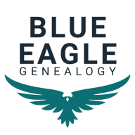 Blue Eagle Genealogy logo