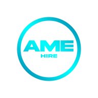 AME HIRE logo