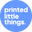 Printed Little Things logo