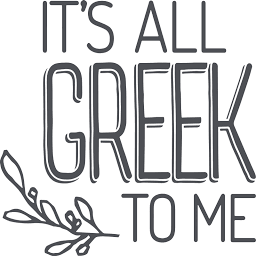 It's All Greek To Me logo