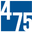 Foursevenfive logo