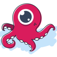 Thepinkoctopus logo
