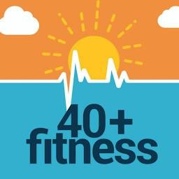 40+ Fitness logo