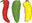 Threechilliesvintage logo