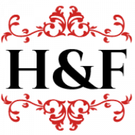 H & F Curtains and Blinds logo