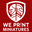 Weprintminiatures logo