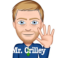 Mr. Crilley logo