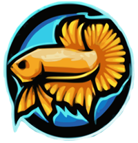 Betta Bud (The Betta Shop) logo