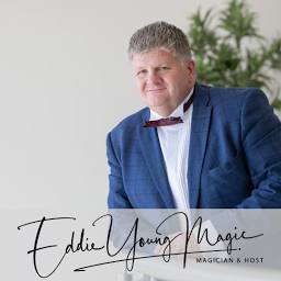 Eddie Young Magic - The Magic Man logo