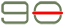 90 On The Green logo
