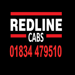 Redline Cabs Tenby logo